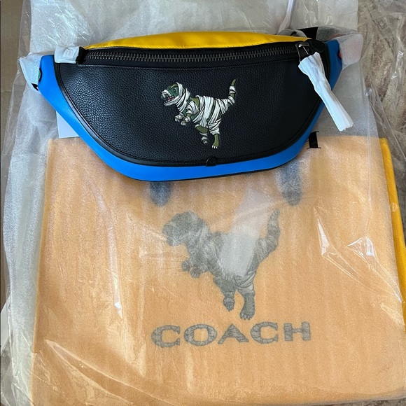 NWT! Coach Michael Jordan Rexy waistbag/tote 2 set-FIRM - Picture 1 of 8